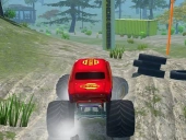 Offroad racing monster truck