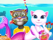 Cat girl valentine story deep water