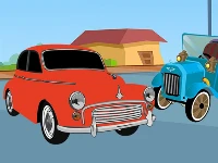 Old timer cars coloring