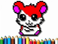 Pixel coloring time