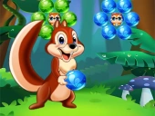 Bubbles shooter squirrel