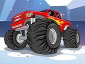 Monster truck wheels winter