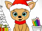 Christmas coloring game 2