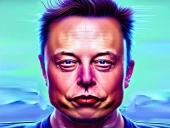 Funny elon musk face