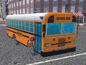 Bus school park driver