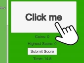 Advanced green clicker game