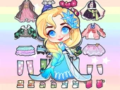 Hair doll dress up world