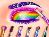 Eye art: magic eye makeup