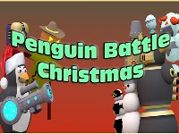 Penguin battle christmas