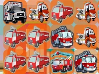 Emergency trucks match 3