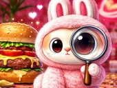 Labubu hidden burger