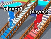 Stairs races for 2 players