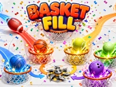 Basket fill : ball puzzle