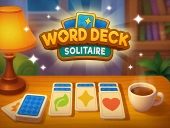 Word deck solitaire