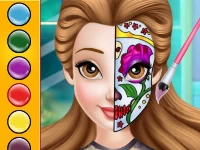 Princess face painting trend