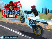 Fury bike rider