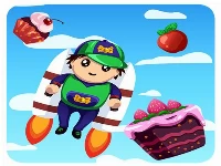 Jetpack kid - one touch game