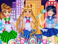 Sailor moon cosplay show