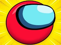 Red bounce ball hero