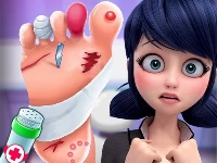 Miraculous ladybug foot doctor