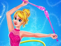 New gymnastics games for girls dress up