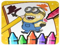 Coloring minion