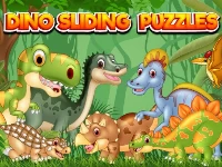 Dino sliding puzzles