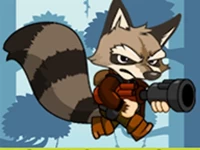 Raccoon adventure game